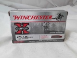 1 BOX WINCHESTER SUPER X 25-06 REM AMMO