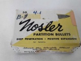 1 BOX OF WESTERN PARTITION 30 CAL. BULLETS