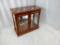 Electric Wood/Glass Display Cabinet