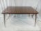 Wood Dining Expandable Table w/ 2 Table Leaves