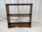 Short Wood Bookcase/Display Shelf