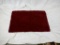 Maroon Fluffy Rug