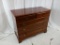 RED-BROWN DRESSER