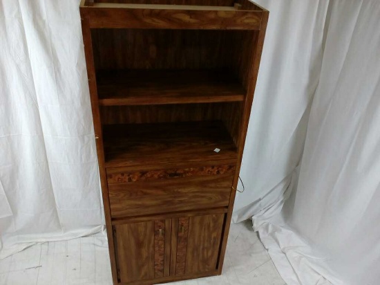 MEDIUM COLOR BOOKSHELF WITH DESK