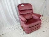 Soft Pink Recliner Chair