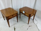 PAIR OF VINTAGE PALAZZO END TABLES