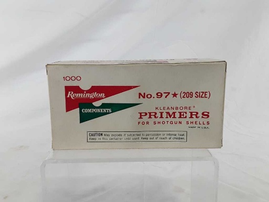 1 BOX OF 209 REMINGTON PRIMERS