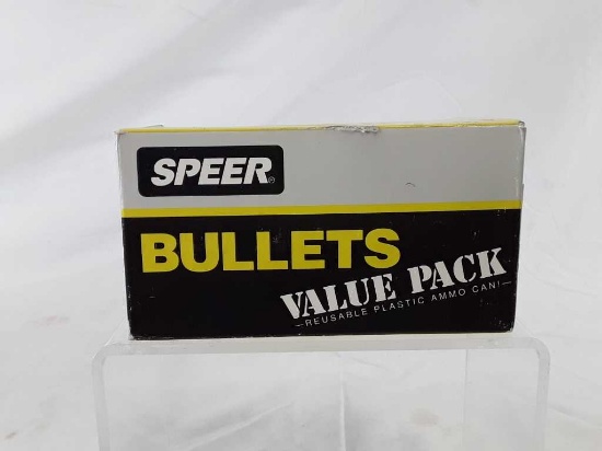 1 BOX OF 30 CAL SPEER BULLETS