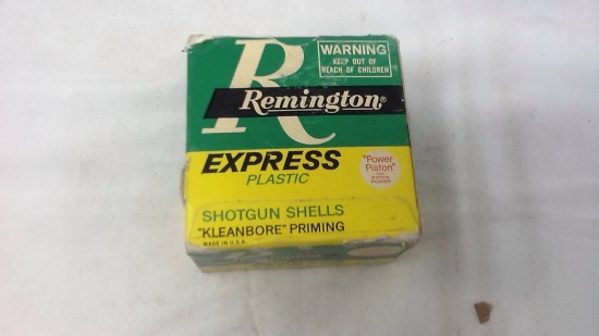 1 BOX OF 20 GA. REMINGTON EXPRESS ROUNDS