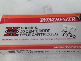 1 BOX WINCHESTER SUPER-X .222 CALIBER RIFLE AMMO
