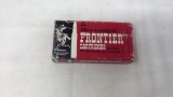 1 BOX HORNADY'S FRONTIER CARTRIDGES WITH BULLETS