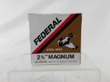1 BOX OF FEDERAL 12 GA STEEL SHOT