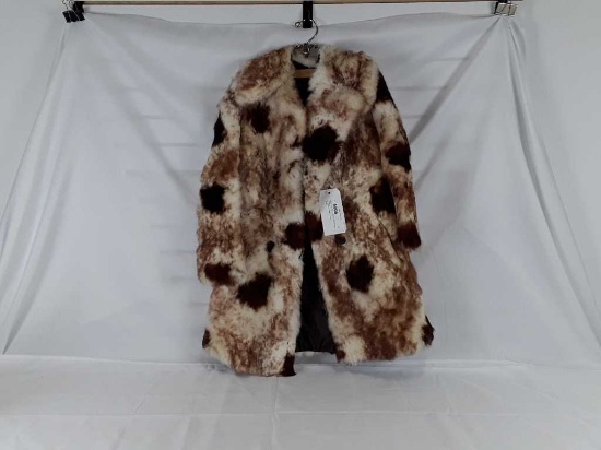 RABBIT FUR COAT - LINING IS SEPERATING FROM FUR