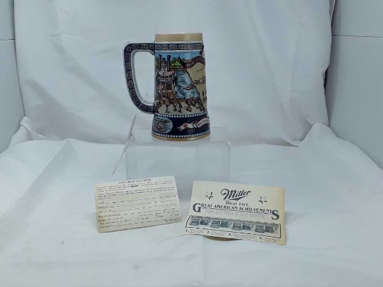 MILLER GREAT AMERICAN ACHIEVEMENT STEIN