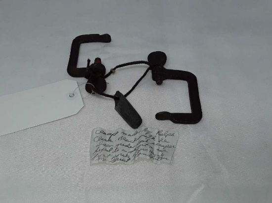 VINTAGE HANDMADE CLAMPS