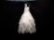 MARY'S BIRDAL WHITE ONE SHOULDER LONG JEWELED GOWN