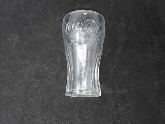 CLEAR COCA-COLA GLASS