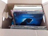 BOX OF ALBUMS FROM VARIOUS ARTISTS