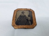 ANTIQUE TIN PHOTO