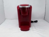 STANDARD RED KEURIG WITH ALL NECESSARY PIECES