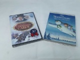 2 NIP DVDS, THE SNOWMAN & CHRISTMAS CAROL