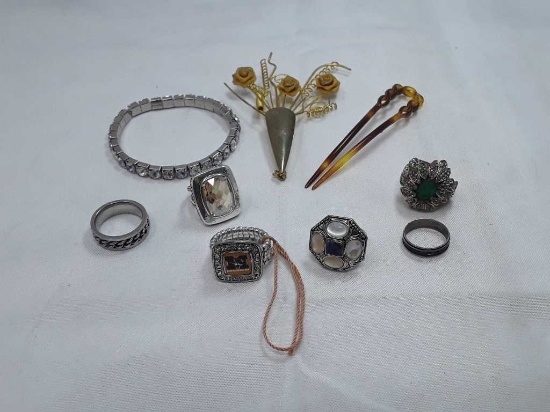 Fashion Jewelry Lot of 9 Pieces