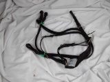 BRID 910BL-C LOGO BARCOO BRIDLE W/ REINS COBB SZ