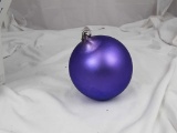 150MM BALL ORNAMENT - PURPLE