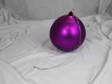 220MM BALL ORNAMENT - PINK