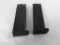 Set of 2 9MM Caliber Magazines