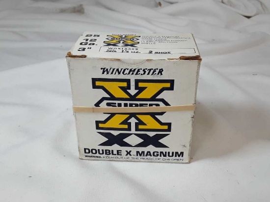 1 BOX WINCHESTER SUPER-X 12 GA AMMO