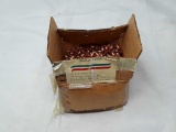 1 BOX OF 9MM LUGER BULLETS