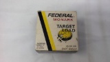 1 BOX FEDERAL MONARK TARGET LOAD 20 GAUGE AMMO