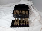 CASE GARD 100 SHOT GUN AMMO BOX W/ 90 12 GA