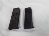 Set of 2 380 Super Auto Caliber Magazines.