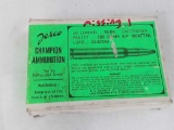 1 BOX FESCO CHAMPION 30-06 AMMO