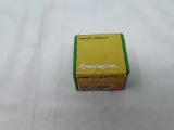 1 BOX OF REMINGTON 357 CAL BULLETS