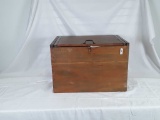 Antique Wood Trunk