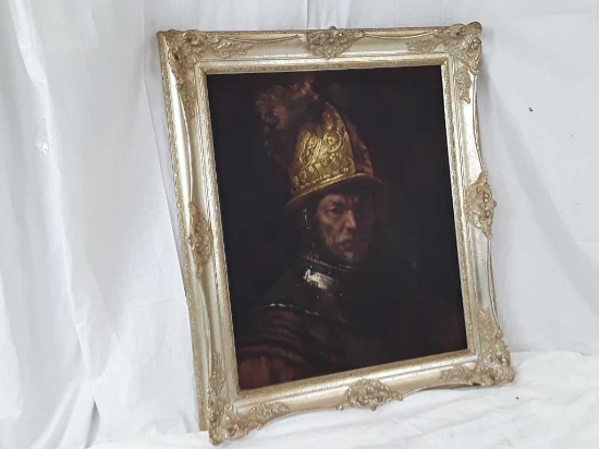 Rembrandt Print "The Man with the Golden Helmet"