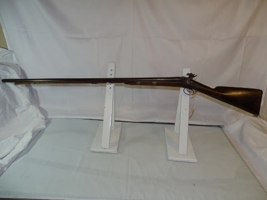 Unknown Double Barrel Flintlock Long gun SN# Unknn