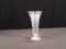 CUT AND ETCHED CRYSTAL VASE