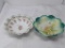 2 VINTAGE SERVING BOWL W/FLORAL DESIGN