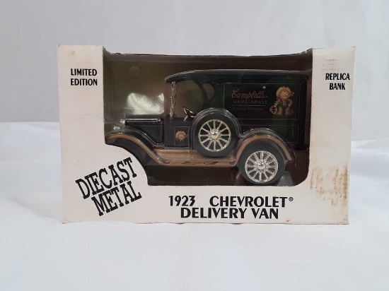 1923 CHEVORLET DELIVERY VAN DIE CAST BANK