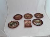 6 EUROPEAN COLLECTOR/SOUVENIER  PLATES