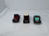 3 VINTAGE MODEL CARS