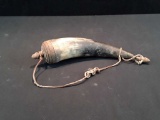 BLACK POWDER HORN