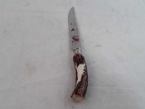 ANTON WINGEN JR CARVING KNIFE W/ INLAY HANDLE