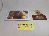 2005 LANCE ARMSTONG SIGNED CALENDAR