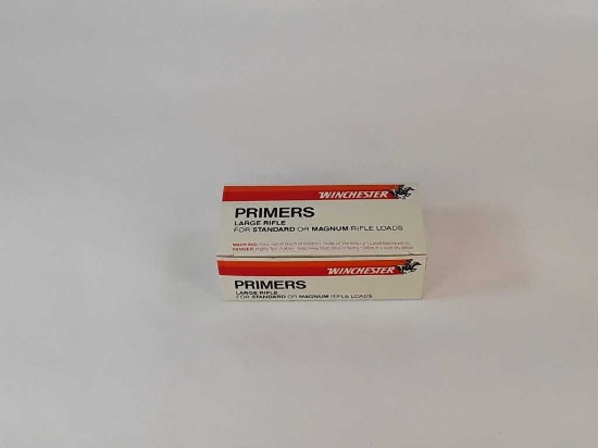 1000 COUNT WINCHESTER PRIMERS FOR LARGE RIFLE