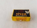 PARTICIAL BOX OF SPEER 7 MM BULLETS